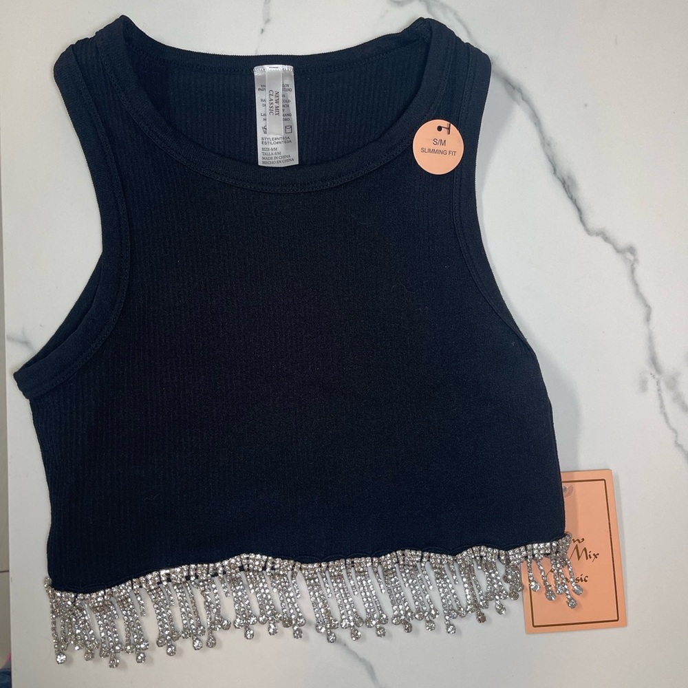 Black Sparkling shirt